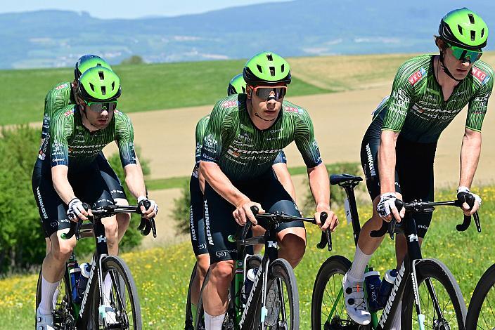 David Paumann (AUT, Hrinkow Advarics), Josef Dirnbauer (AUT, Hrinkow Advarics),  Dominik Hödlmoser (AUT, Hrinkow Advarics), Herren Elite, U23, Road Cycling League Austria