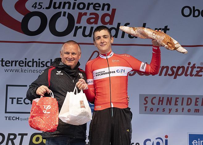 Maximilian Schmidbauer (AUT, Team Ã–sterreich) aktivster Ã–sterreicher 2. Etappe Rohrbach - Rohrbach, OberÃ¶sterreich Junioren Rundfahrt