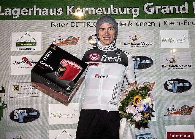 U23 2. Platz, Tobias Bayer (Aut, Tirol Cycling Team)  Heurigen Grand Prix, Radsport, Radbundesliga