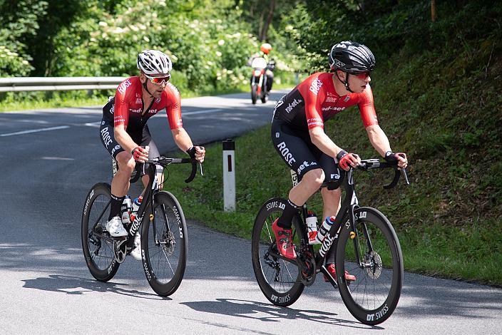 Theo Reinhardt (GER, rad-net Rose Team), Tobias Buck-Gramcko (GER, rad-net Rose Team)  Eferding - Niederkappel,  Int. Raiffeisen Oberösterreich Rundfahrt UCI Kat. 2.2