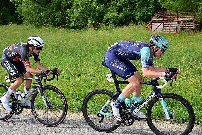 Milan Kadlec (CZE, Team Elkov Crypto4me), Seth Dunwoody (IRE, Bahrain Victorious Development Team), 3. Etappe Asten - Bad Schallerbach, Oberösterreich Rundfahrt