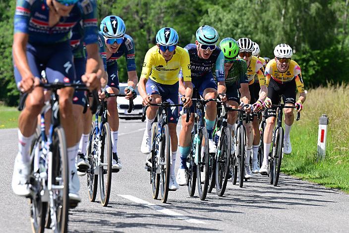 Im Gelben Trikot des Gesamtsiegers  Henrique Ribeiro Bravo (BRA, Soudal - Quickstep Devo Team)  4. Etappe Aigen - Schlägl Aigen - Schlägl, Oberösterreich Rundfahrt