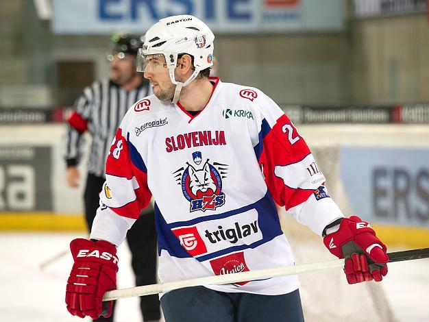Matic Podlipnik, Slowenien, Oesterreich vs Slowenien, IIHF Euro Hockey Challenge