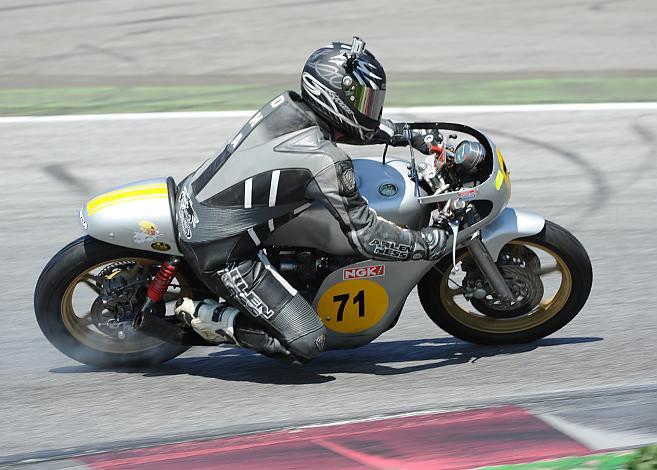 #71 Willi Strasser, AUT, Honda CB 500 four