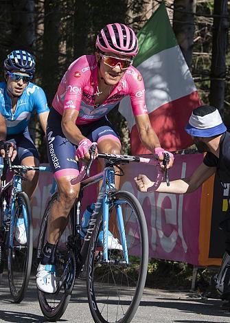 Richard Carapaz (ECU, Movistar Team) Giro, Giro d Italia, Radsport, 102. Giro d Italia - 20. Etappe