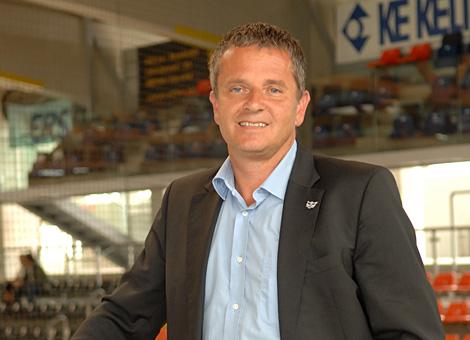 Neu im Vorstand des EHC Liwest Black Wings Linz, Adalbert Fuchs.