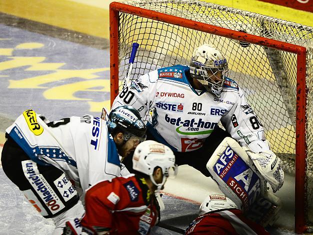 David LeNeveu, Tormann (Liwest Black Wings Linz) und (EC KAC), EC KAC vs EHC Liwest Black Wings Linz, Spiel 6, Play-Offs, Semifinale