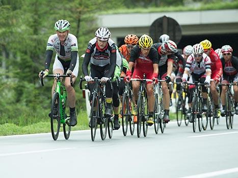 Andreas Hofer, Team Vorarlberg an der Spitze der Verfolger.