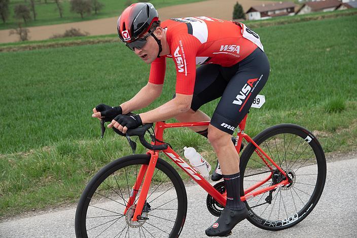 Maximilian Schmidbauer (AUT, WSA KTM Graz) Herren Elite, U23, Radliga, 62. Radsaison-Eröffnungsrennen Leonding, Oberösterreich 