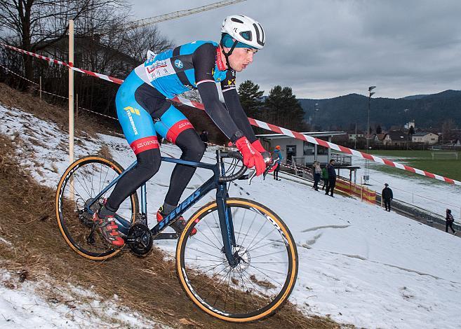 Junioren, Moritz Hörandtner (AUT, Team Felbermayr Simplon Wels), Rad Cyclo Cross Staatsmeisterschaft 2021, Neusiedl/Waidamannsfeld, Niederösterreich