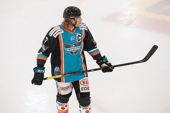 Brian Lebler (Black Wings 1992), Black Wings Linz vs EC VSV, Eishockey, Bet at Home ICE Hockey League