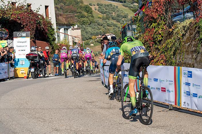 Manuele Boaro (ITA, Astana Pro Team), Jonas Rapp (GER, Hrinkow Advarics Cycleang) in der Steigung Salita La Rosina, Veneto Classic, UCI 1.1