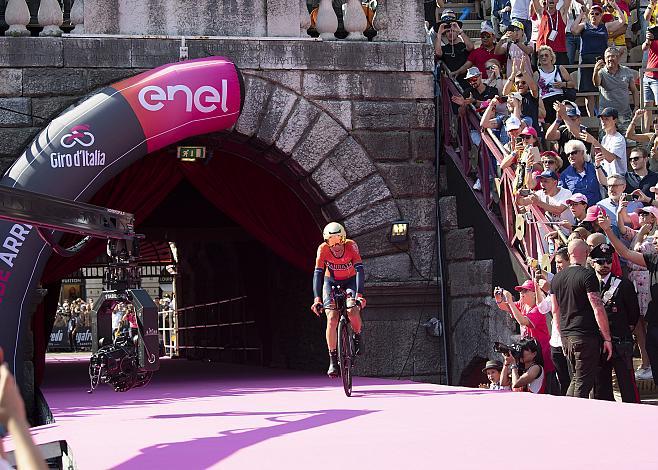 Vincenzo Nibali (ITA, Bahrain Merida Pro Cycling Team), Verona Giro, Giro d Italia, Radsport, 102. Giro d Italia - 21. Etappe Zeitfahren