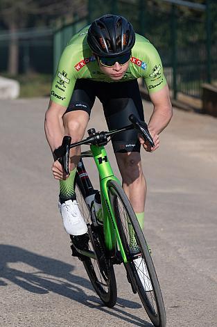 Stefan Kovar (AUT, Hrinkow Advarics) Trainingscamp Porec, Kroatien, Team Hrinkow Advarics Cycleang, UCI Continental Team,