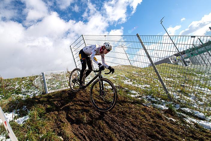 Sieger Valentin Hofer (AUT, Sportunion Maria Schmolln), Radquerfeldein GP um das Sportzentrum Gunskirchen, Rad Cyclo Cross,