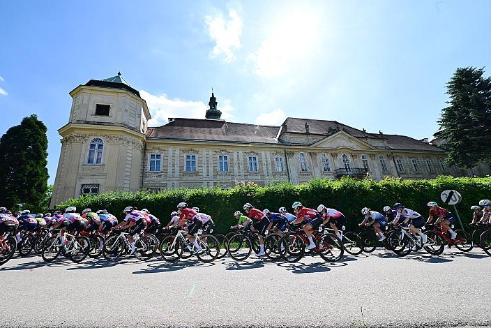 2. Etappe Peloton vor dem Stift Heiligenkreuz, Sportland NÖ women tour