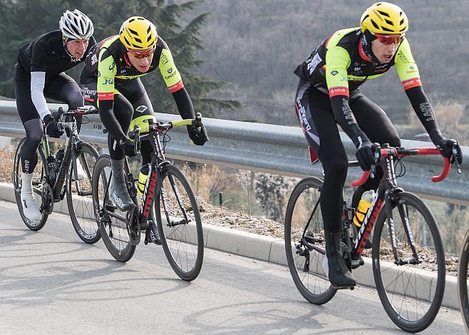 Gian Friesecke (SUI, Team Vorarlberg Santic) , Jannik Steimle (GER, Team Vorarlberg Santic) , GP Izola  UCI 1.2