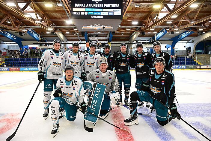 Neuzugänge: Trenton Bliss, Marlon Tschofen, Lukas Kainz, Oskar Maier, Kyle Topping, Luca Erne, Brady Shaw, Philipp Wimmer, Dylan Wells, Vojtech Mozik, Start Eistraining, Linz AG Eisarena 