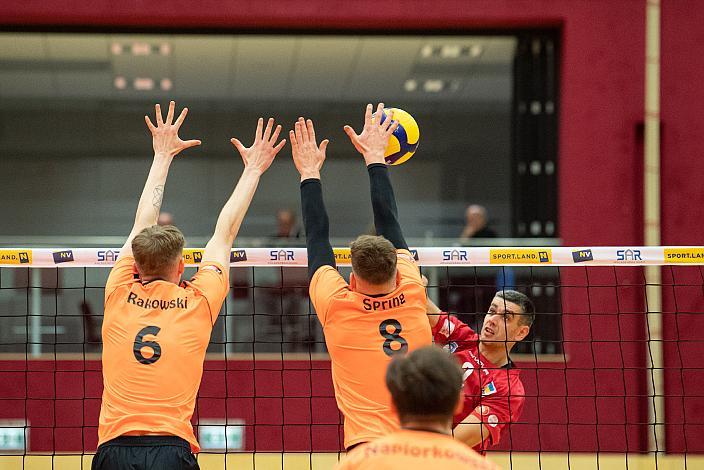 Alexander Spring (VCA Amstetten Niederösterreich) Volleyball Europacup VCA Amstetten NÖ vs VSC Law Academy Kharkiv (UKR)