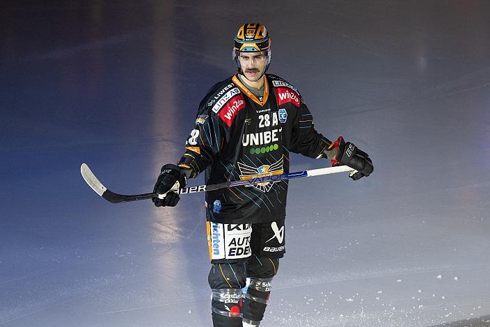 Martin Schumnig (Steinbach Black Wings Linz) Steinbach Black Wings Linz vs Moser Medical Graz 99ers, Pre-Play-Offs, 1. Runde ICE Hockey League, Steinbach Black Wings Linz, Linz AG Eisarena 