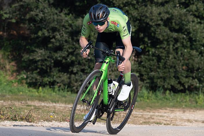 Stefan Kovar (AUT, Hrinkow Advarics) Trainingscamp Porec, Kroatien, Team Hrinkow Advarics Cycleang, UCI Continental Team,