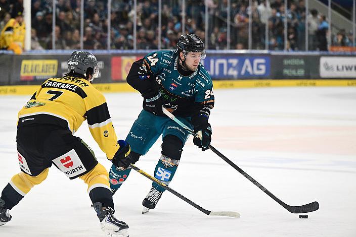 Kyle Topping (Steinbach Black Wings Linz) 9. Runde ICE, Steinbach Black Wings Linz vs HC Falkensteiner Pustertal, Linz AG Eisarena 