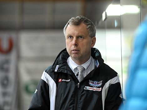 Trainer Robert Daum, Linz, EHC Liwest Black Wings Linz vs. UPC Vienna Capitals, Viertelfinale