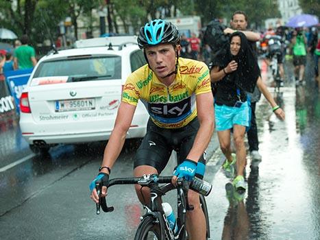 Pete Kennaugh, GBR, Team Sky, 8. Etappe Podersdorf, Burgenland - Wien