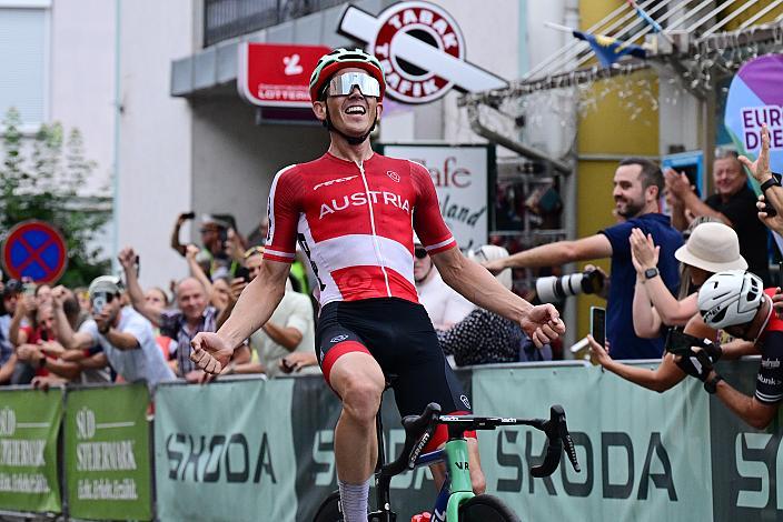 Etappensieger Gregor Mühlberger (AUT, Austria), 1. Etappe von Graz - Gamlitz, 188km, Tour of Austria