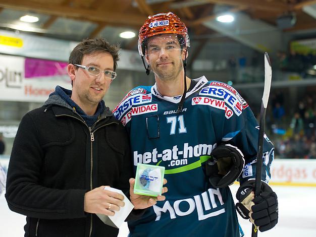 Spieler des Abends, Pat Leahy, EHC Liwest Black Wings Linz vs HCB Suedtirol 