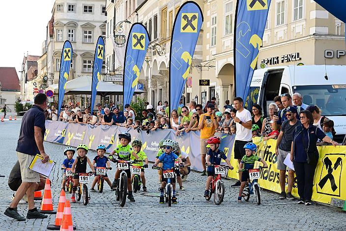 27. Int. ASVÖ - HRINKOW City Kriterium Steyr, MTB-Nachwuchs vom Laufrad bis U17, ÖRV, Radsport, Mountainbike, ELITE Rennrad