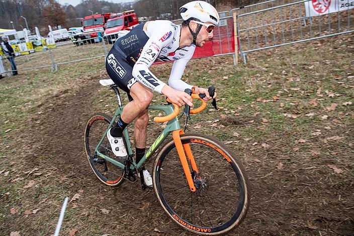 Nr.24 Nicolas Samparasi (ITA, KTM Alchemist p/b Brenta Brakes) UCI Cyclocross World Cup, Tabor CZ 