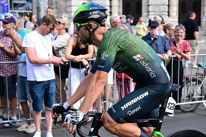 Filippo Fortin (ITA, Hrinkow Advarics) 5. Etappe von Langenlois nach Wien, 109km, Tour of Austria