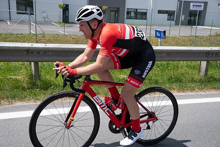 Andreas Müller (AUT, Bahn Nationalteam) 3. Etappe Traun - Hinterstoder, Int. Raiffeisen Oberösterreich Rundfahrt UCI Kat. 2.2