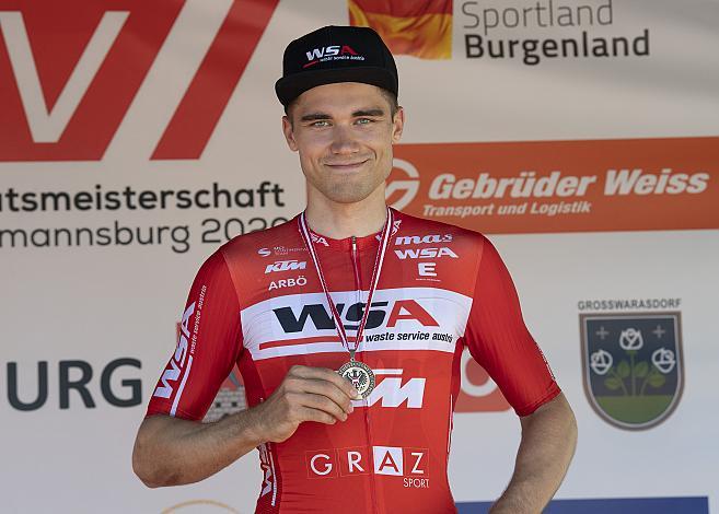 Felix Ritzinger (AUT, Maloja Pushbikers) ÖSTM Einzelzeitfahren,  Lutzmannsburg, Österreichische Staatsmeisterschaft U23, Elite Damen und Herren