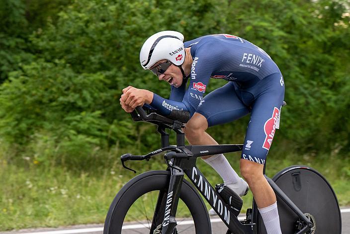 Tobias Bayer (AUT, Alpecin-Fenix) Elite Herren, Österreichische Meisterschaft Einzelzeitfahren, Novo Mesto, Slowenien