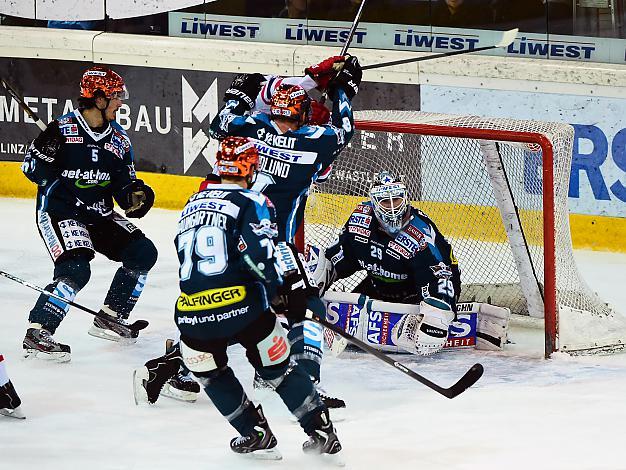 Michael Ouzas, Linz  EHC Liwest Black Wings Linz vs EC Red Bull Salzburg, Halbfinale, Semifinale, Play-Offs 