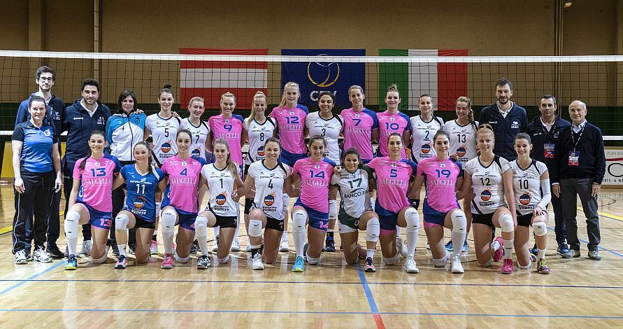 SG Prinz Brunnenbau Volleys vs Saugella Team Monza, Volleyball, CEV Challenge Cup 