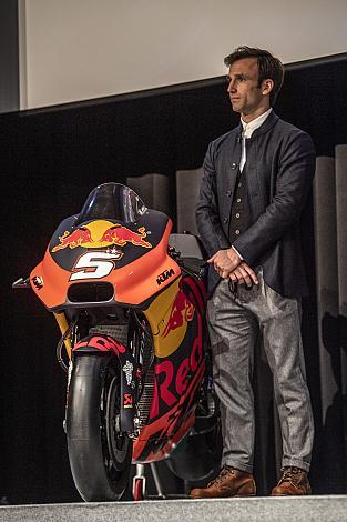 Johann Zarco (FRA) Moto GP PrÃ¤sentation  KTM Moto GP 2019 