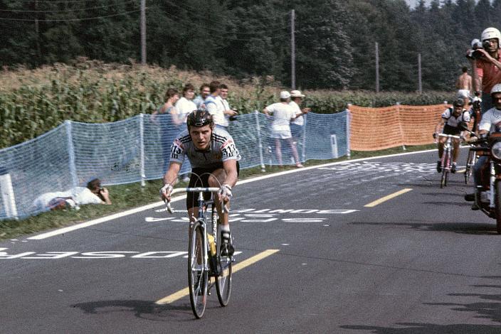 Jens Heppner (DDR) Strassenradrennen, WM 1987, Villach, Weltmeisterschaft, Rennen der Amateure