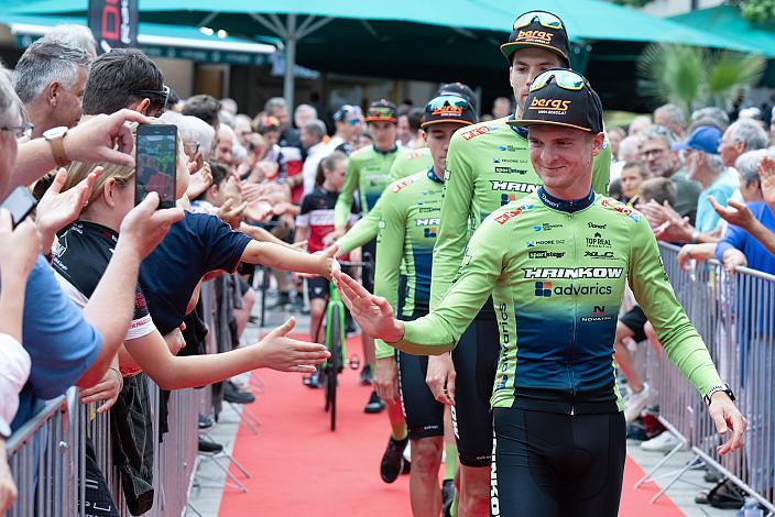 Jaka Primozic (SLO, Hrinkow Advarics) 72. Tour of Austria, Präsentation der Teams, Dornbirn