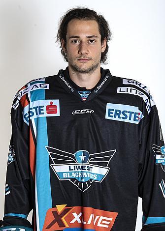 Julian Pusnik (EHC Liwest Black Wings Linz) Portraits 19/20, EHC Liwest Black Wings Linz