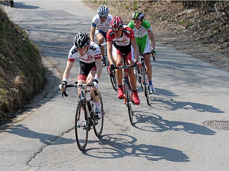 Peter Palotai, Tirol CyclingTeam vor Markus Goetz, WSA Viperbike Kaernten 