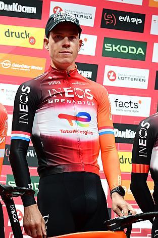 Bob Jungels (LUX, Ineos Grenadiers),  Teampräsentation Stadtplatz Steyr, Tour of Austria, Steyr Austria