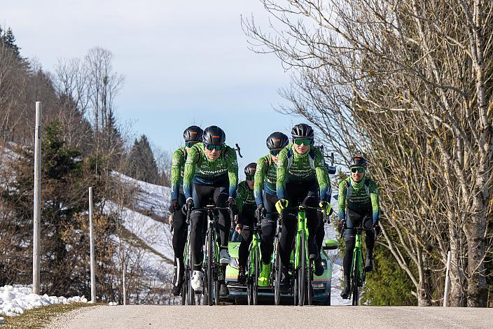 Riccardo Verza (ITA, Hrinkow Advarics), Jaka Primozic (SLO, Hrinkow Advarics), Ziga Horvat (SLO, Hrinkow Advarics), Trainingstag Steyr, Steyr, Team Hrinkow Advarics Cycleang, UCI Continental Team, 