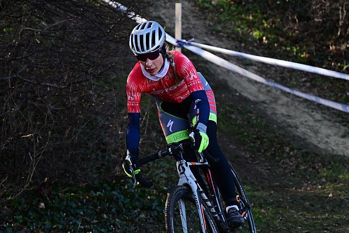 Damen Cupsiegerin Silke Mair (AUT, URC Ried 2 Rad Ginzinger) Rad Cyclo Cross, ÖSTM/ÖM Querfeldein, Ciclo Cross, Cycling Austria, Maria Enzersdorf, NÖ