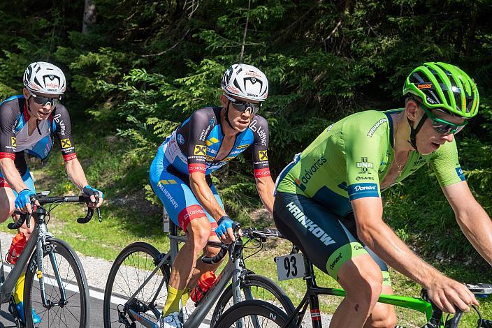 v.l. Daniel Lehner (AUT, Team Felbermayr Simplon Wels), Riccardo Zoidl (AUT, Team Felbermayr Simplon Wels), Rainer Kepplinger (AUT, Hrinkow Advarics Cycleang Team), Hochkar, NÖ, Österreichsen Meisterschaft Berg, ÖRV RadLiga, Radsport, Radliga, ÖRV, Herren Elite, 