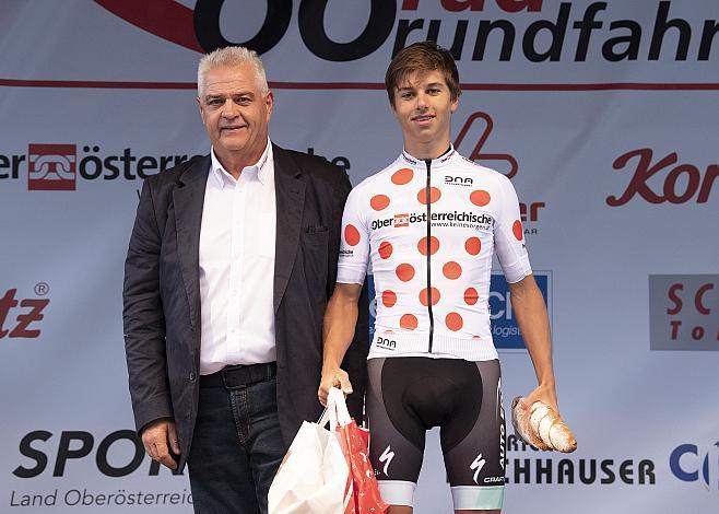 Marco Brenner (GER, Team Auto Eder Bayern), Bergtrikot, 2. Etappe Rohrbach - Rohrbach, OberÃ¶sterreich Junioren Rundfahrt