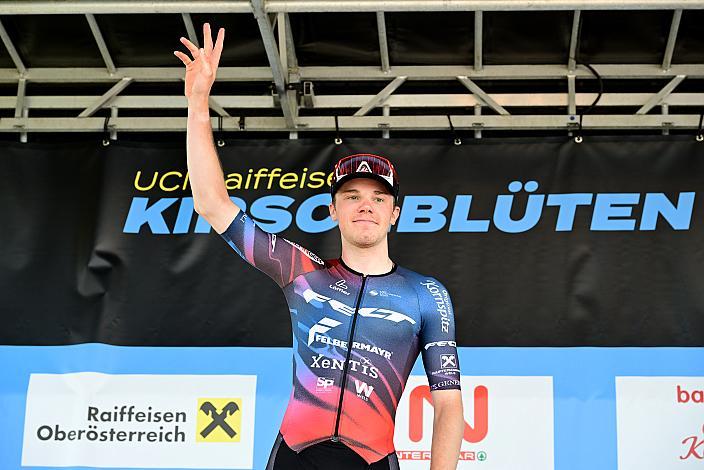 2. Platz Emanuel Zangerle (AUT, Team Felt - Felbermayr), Herren Elite, U23, Road Cycling League Austria, 62. Raika Kirschbluetenrennen, Wels, Oberösterreich