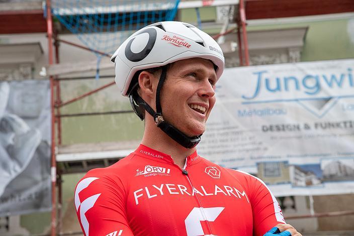 Radliga Gesamsieger Moran Vermeulen (AUT, Team Felbermayr Simplon Wels) im Flyeralarm Trikot, Mühlviertler Hügelwelt Classic, Strassenrennen Königswiesen, Radsport